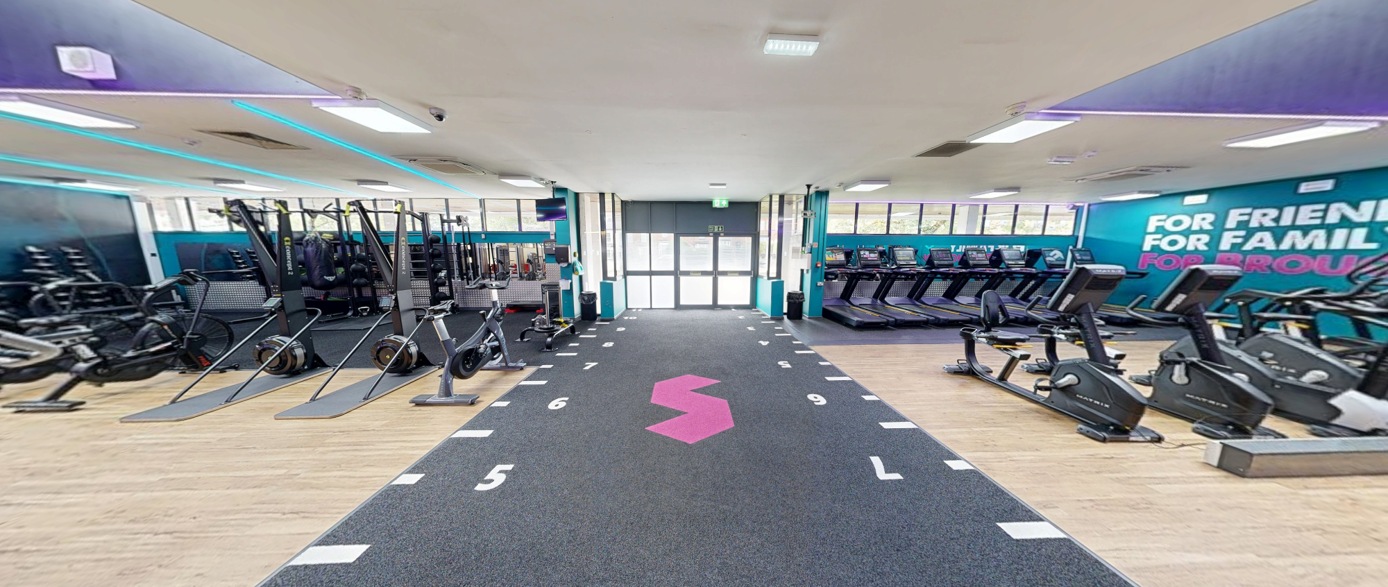 Broughton gym entrance