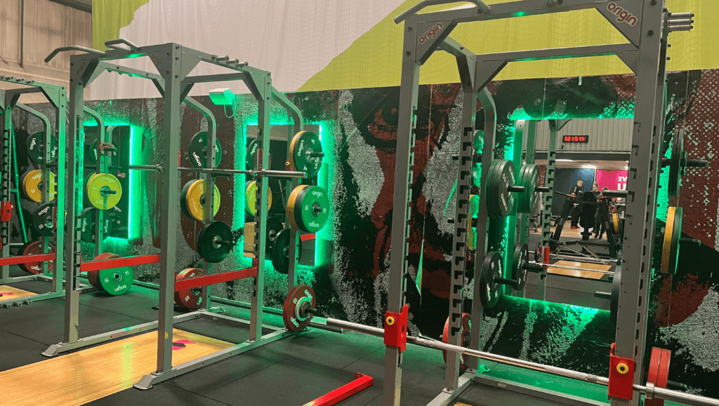 Strength area at Eccles leisure centre