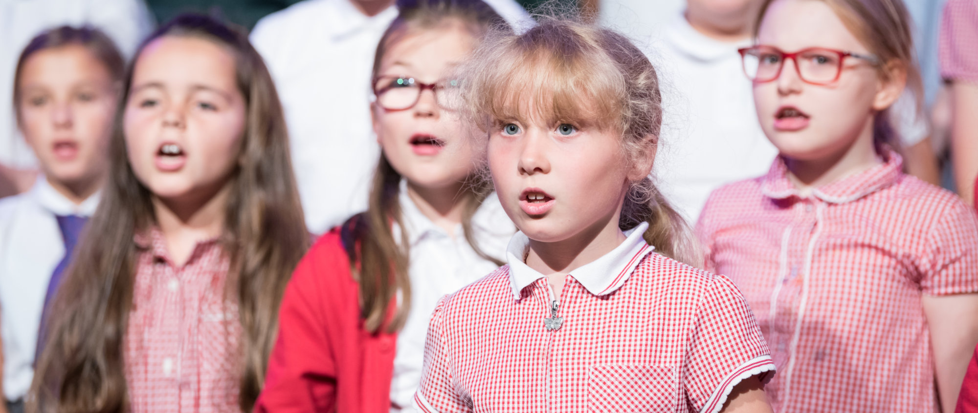 Children singing, credit Nick Harrison