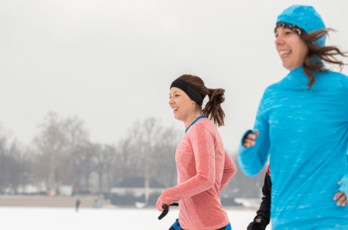 Working out in the winter months