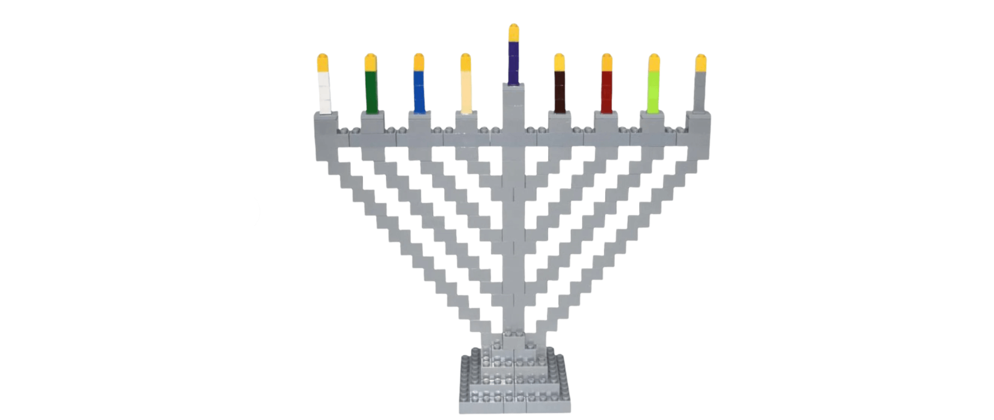 Lego Menorah