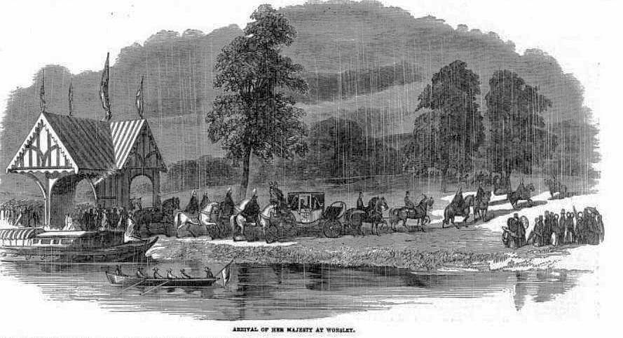 Queen Victoria visit