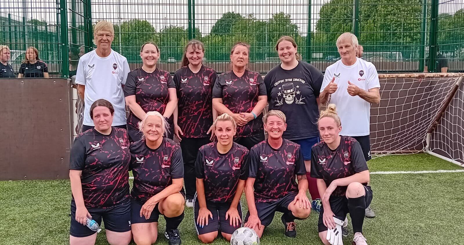 Ladies Just Play team