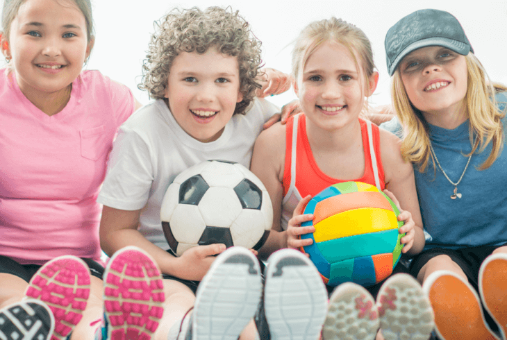 Children sitting down