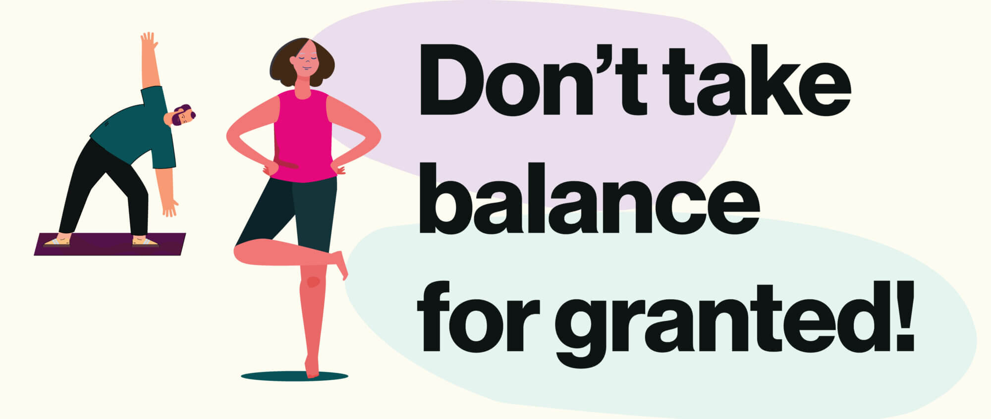 Don't take balance for granted