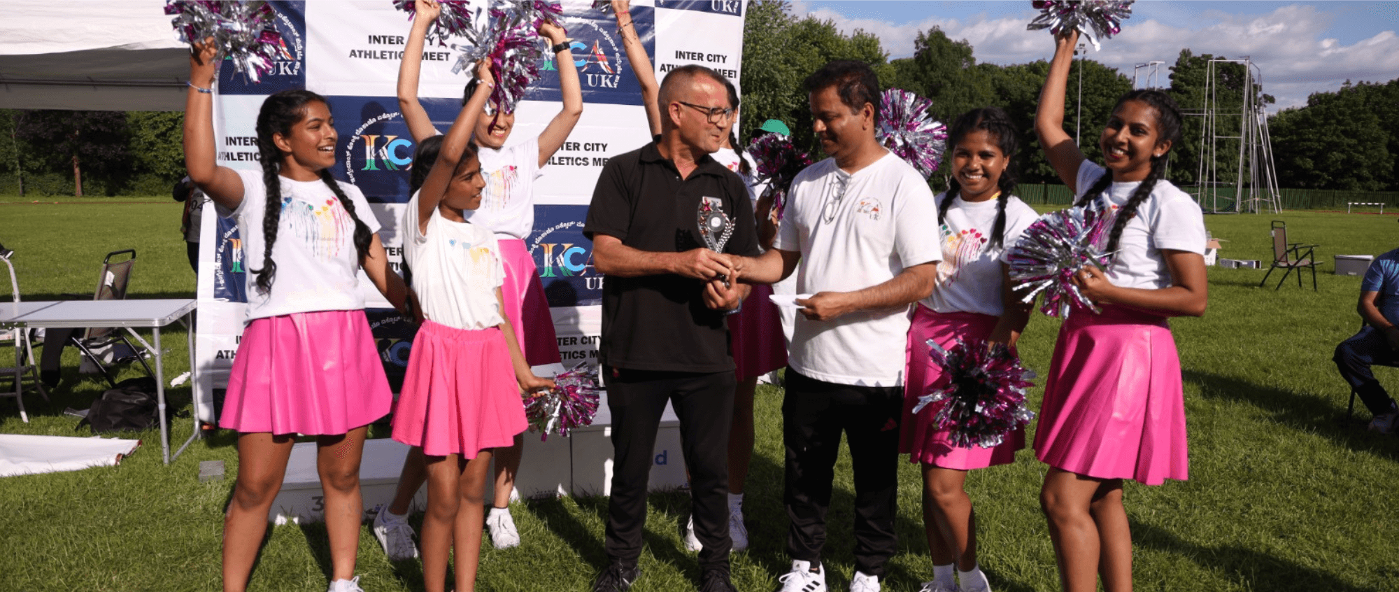 KCA UK Athletics Event at Cleavely Track