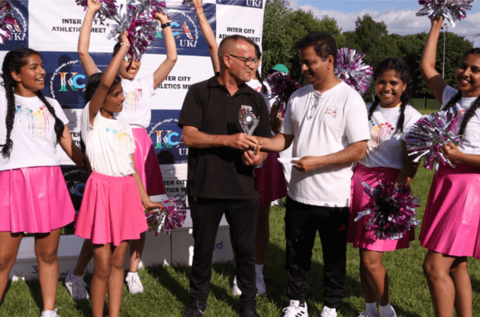 KCA UK Athletics Event at Cleavely Track