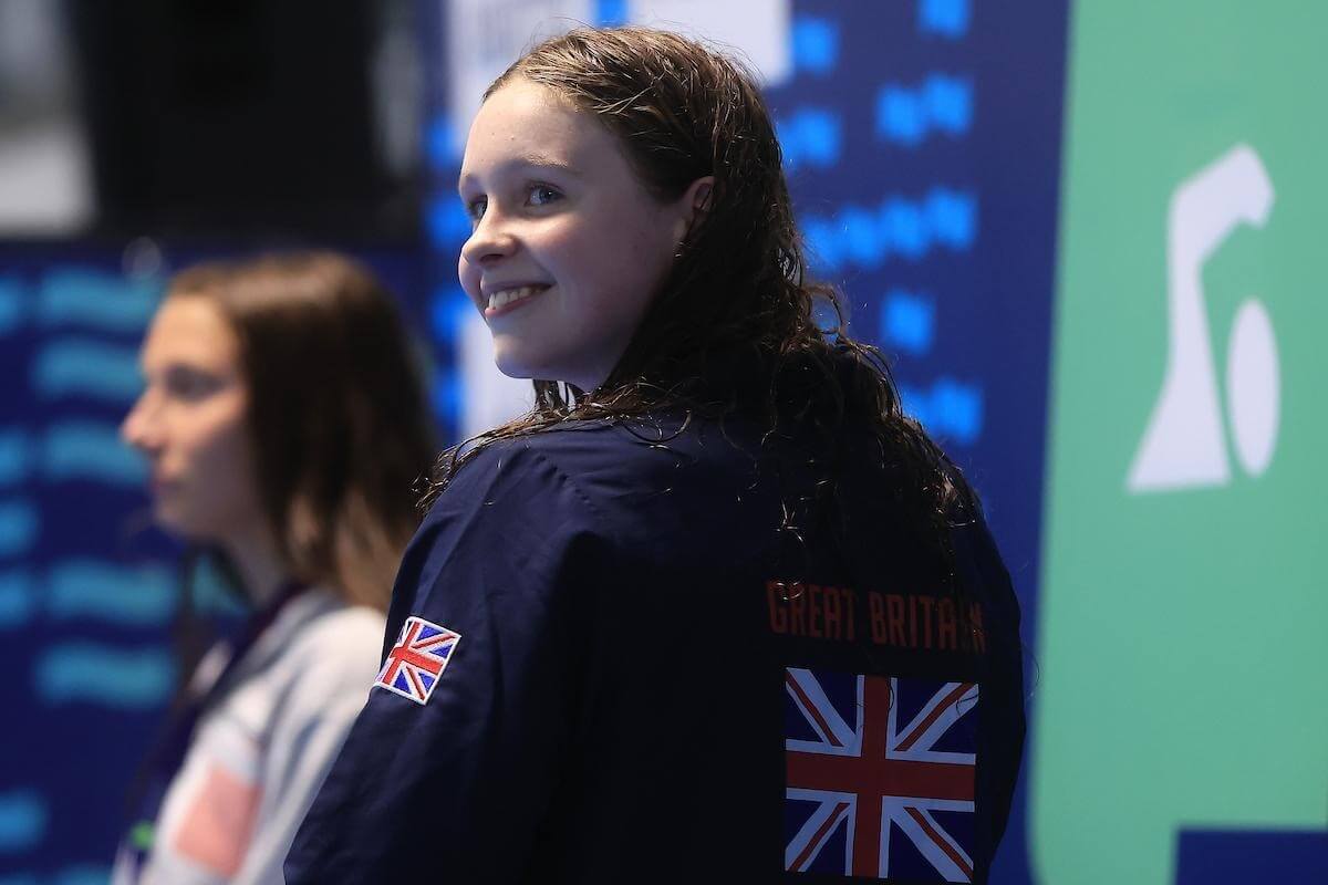 Amelie from City of Salford Swimming Club