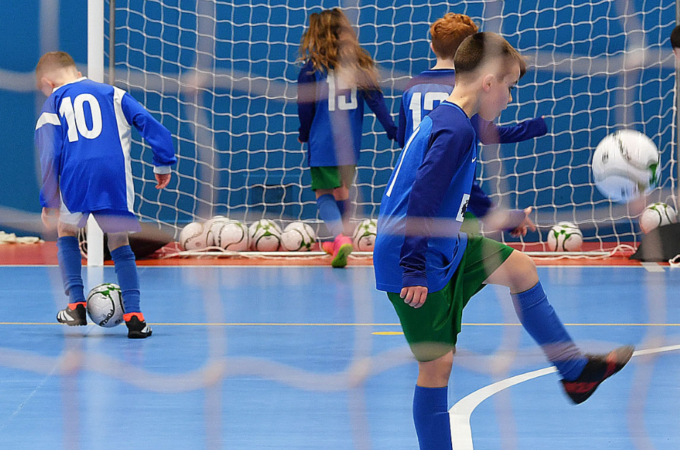 Young Futsal players