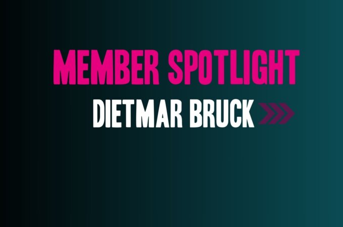 Member spotlight on Dietmar Bruck