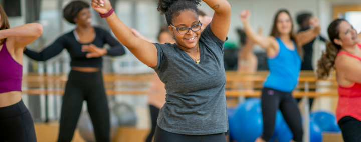 Women dancing