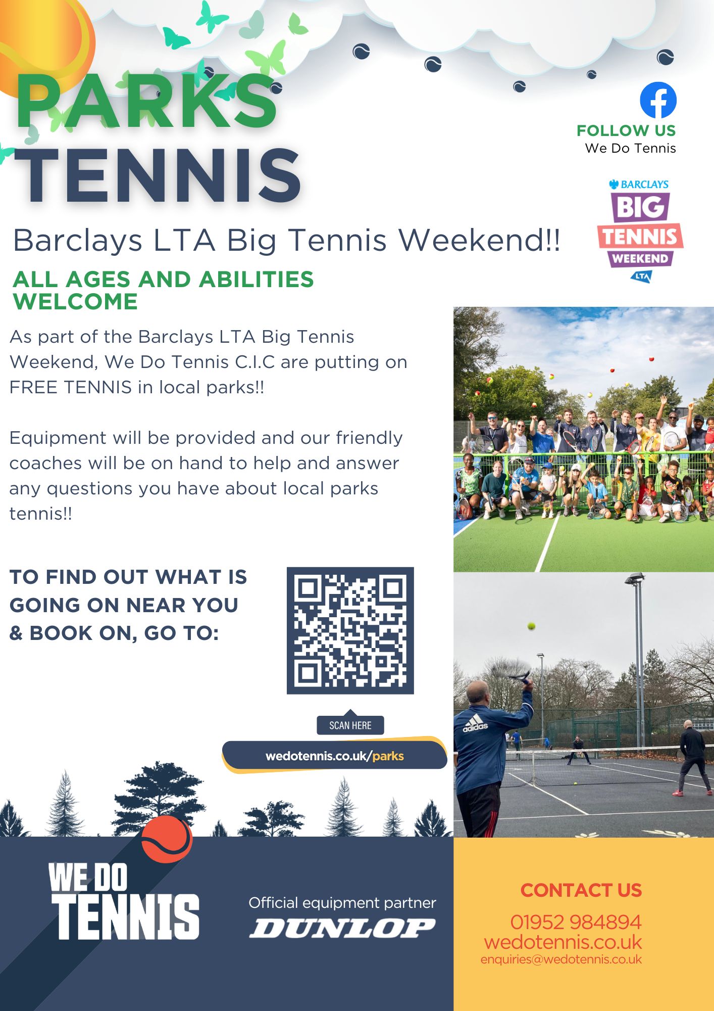 Big Tennis Weekend poster