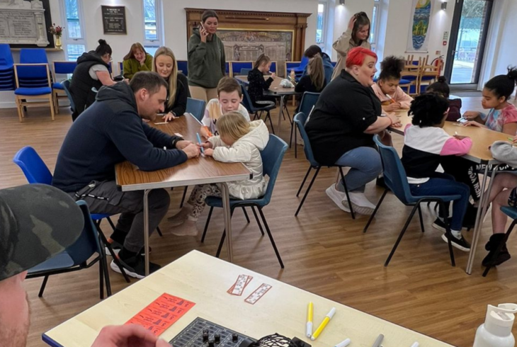 Children at holiday session