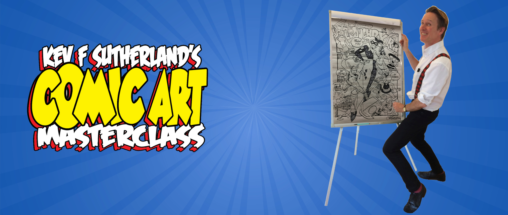 Kev F's Comic Art Masterclass
