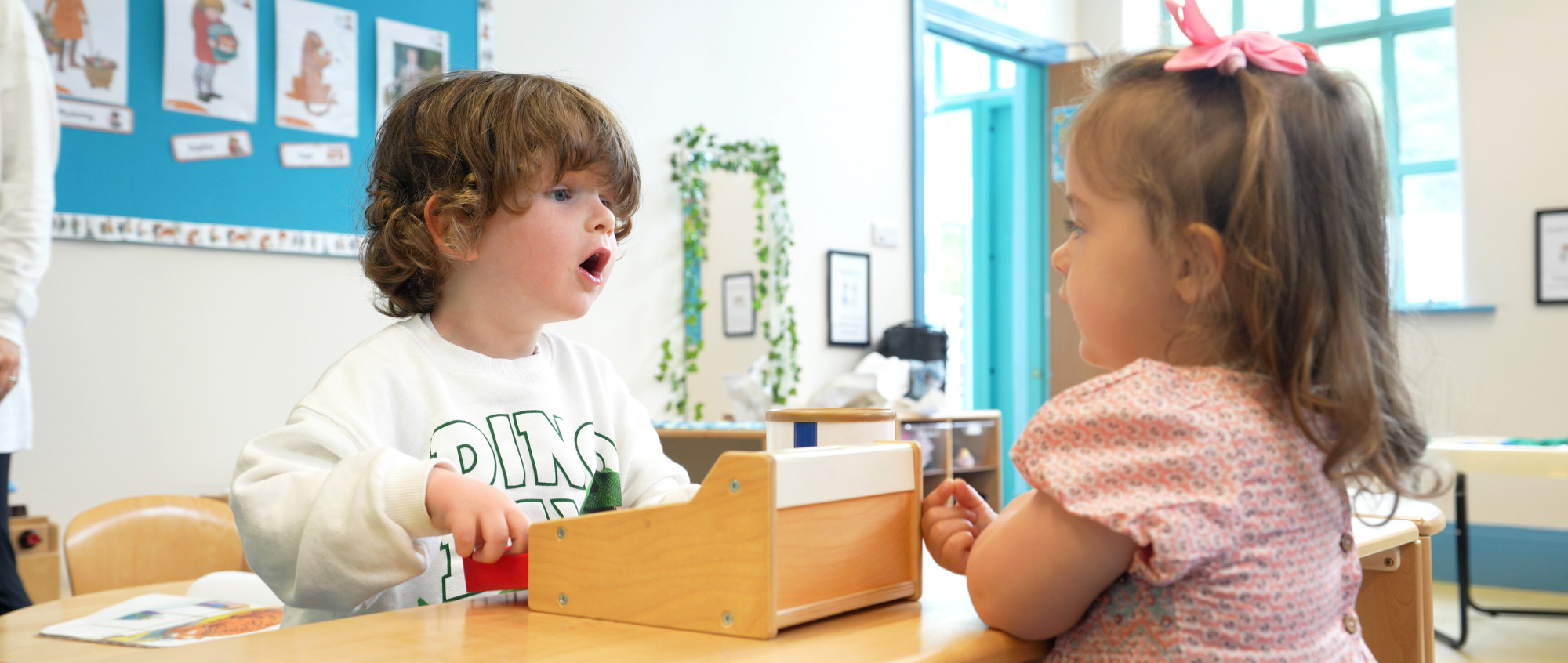 Children playing in the Storynook