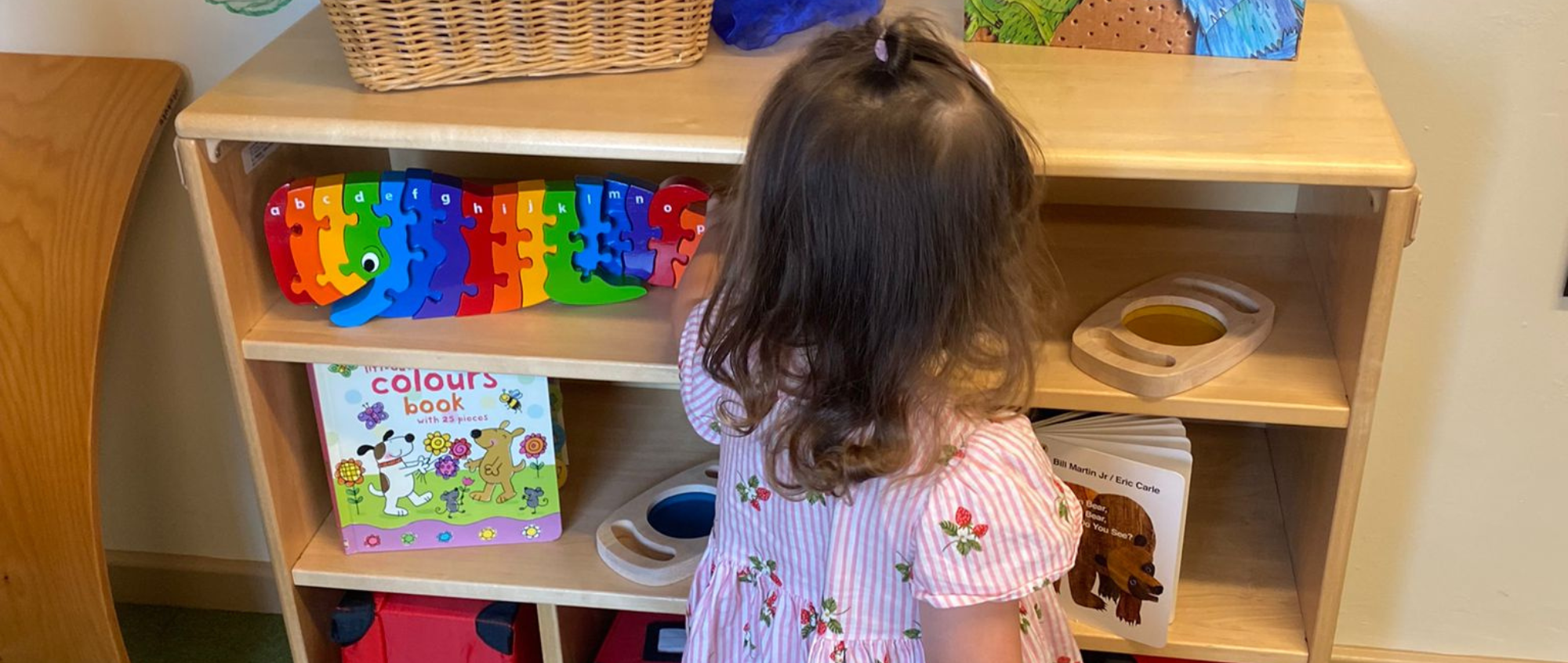 Child at a Storynook session