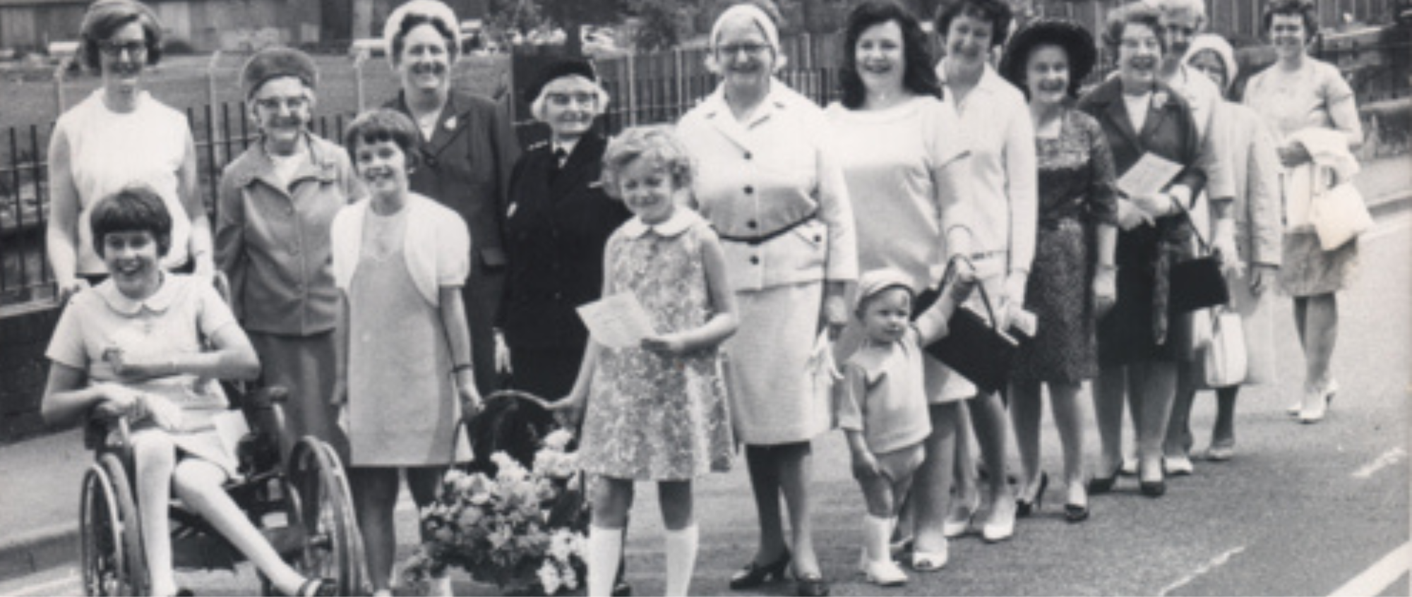 Whit Walks Barton Methodist ladies 1968