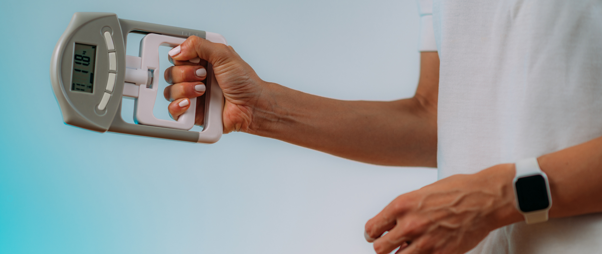 Dynamometer Hand Grip Strength Test