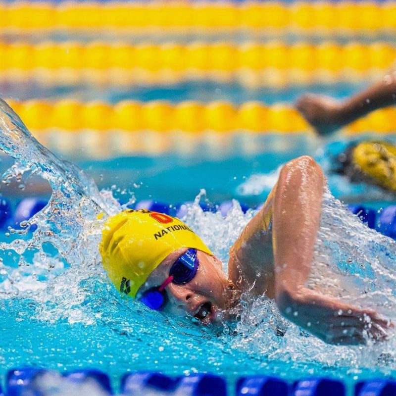 Jess Swimming at British Nationals