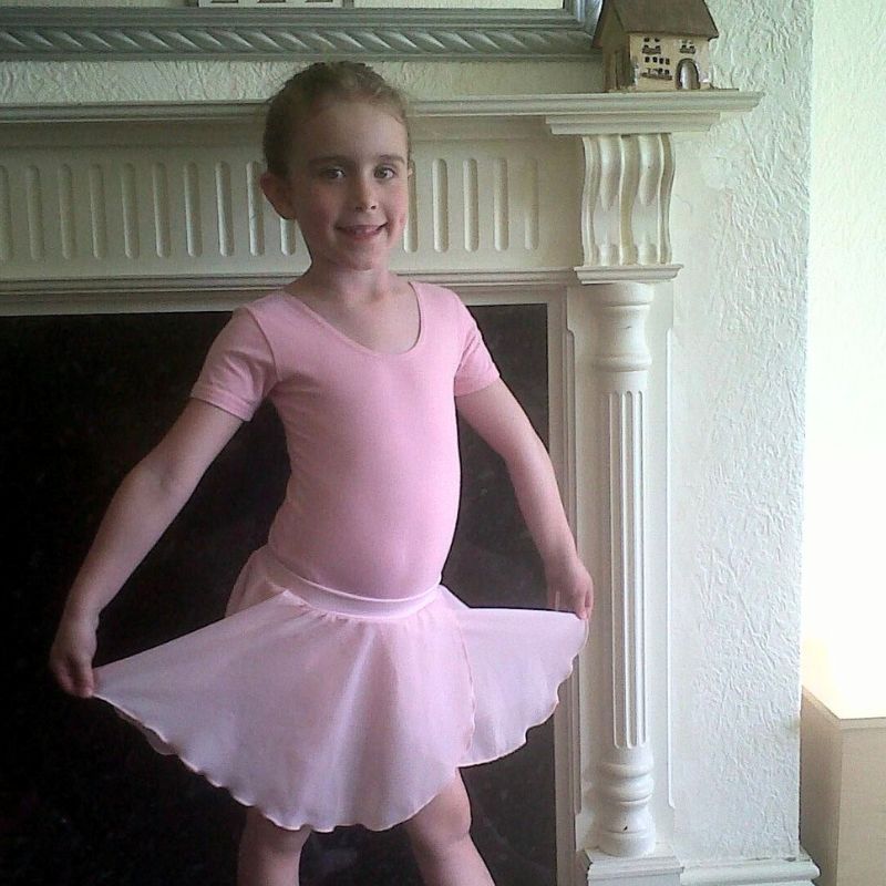 Young Evie in Ballet Attire