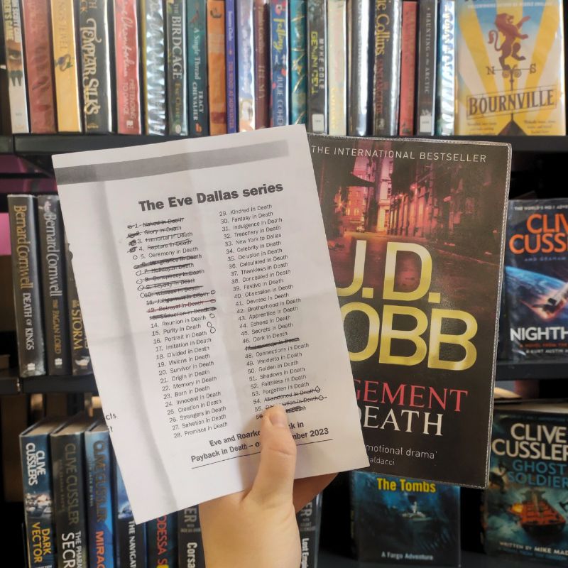 Carole's list of all the JD Robb books