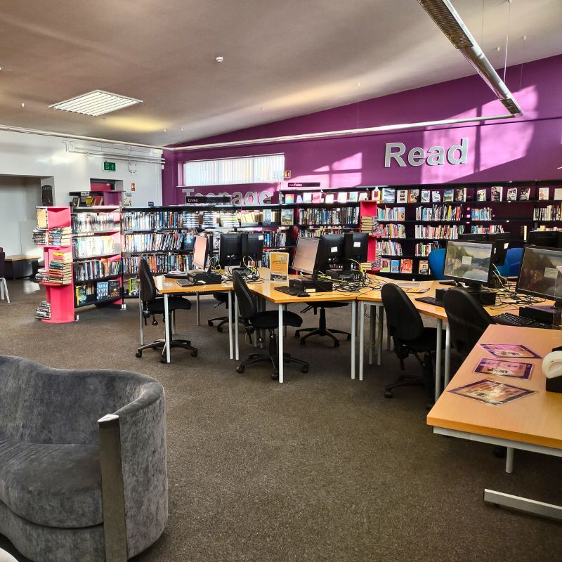 Interior Little Hulton Library