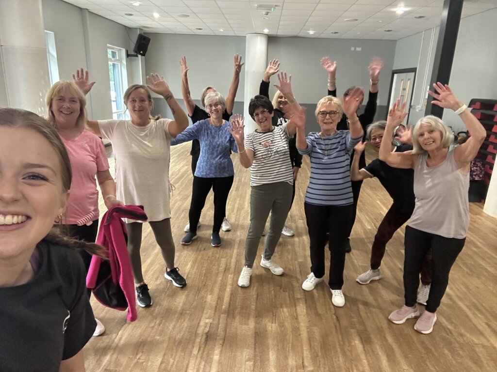 The Ladies of Dance through the decades with instructor, Anika