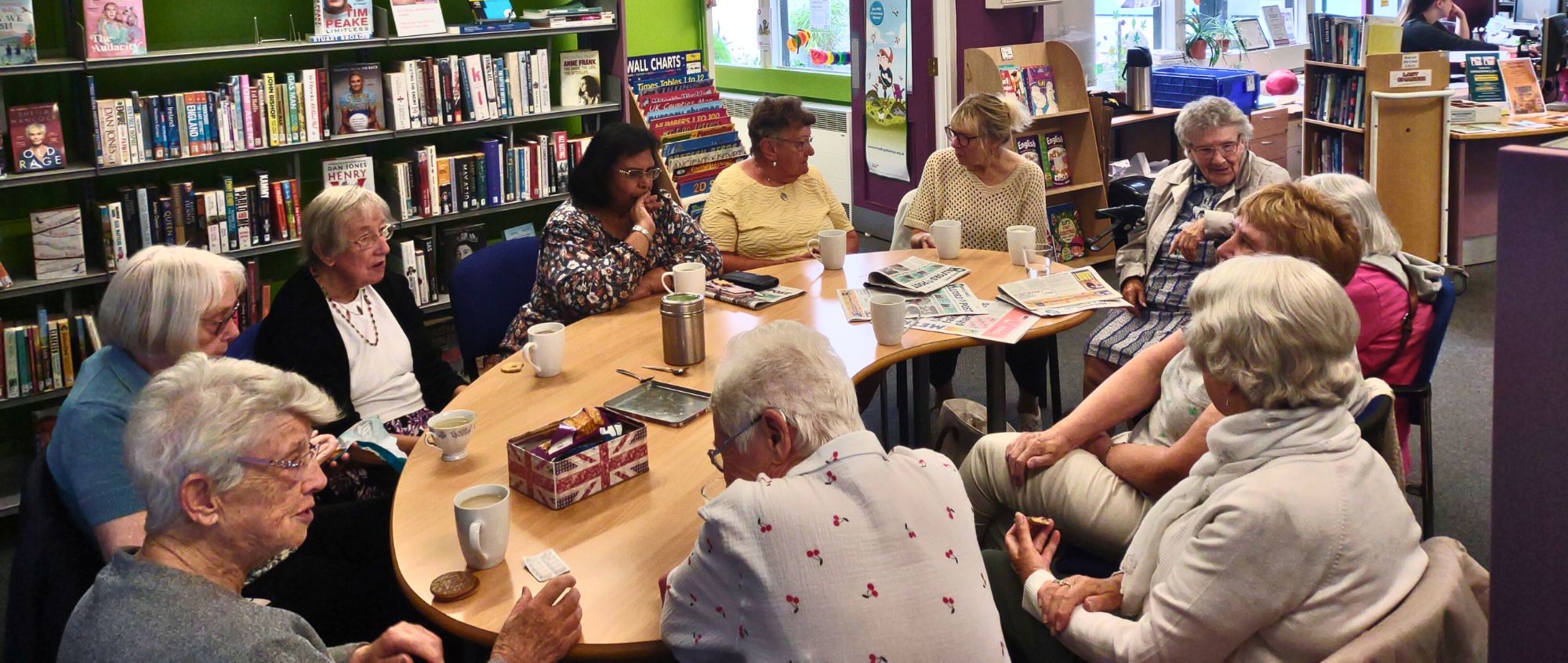 Irlam Library Coffee Morning
