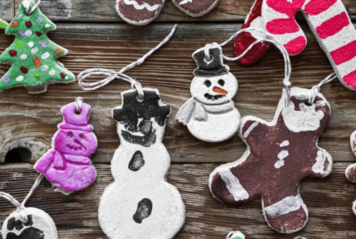 Salt dough decorations