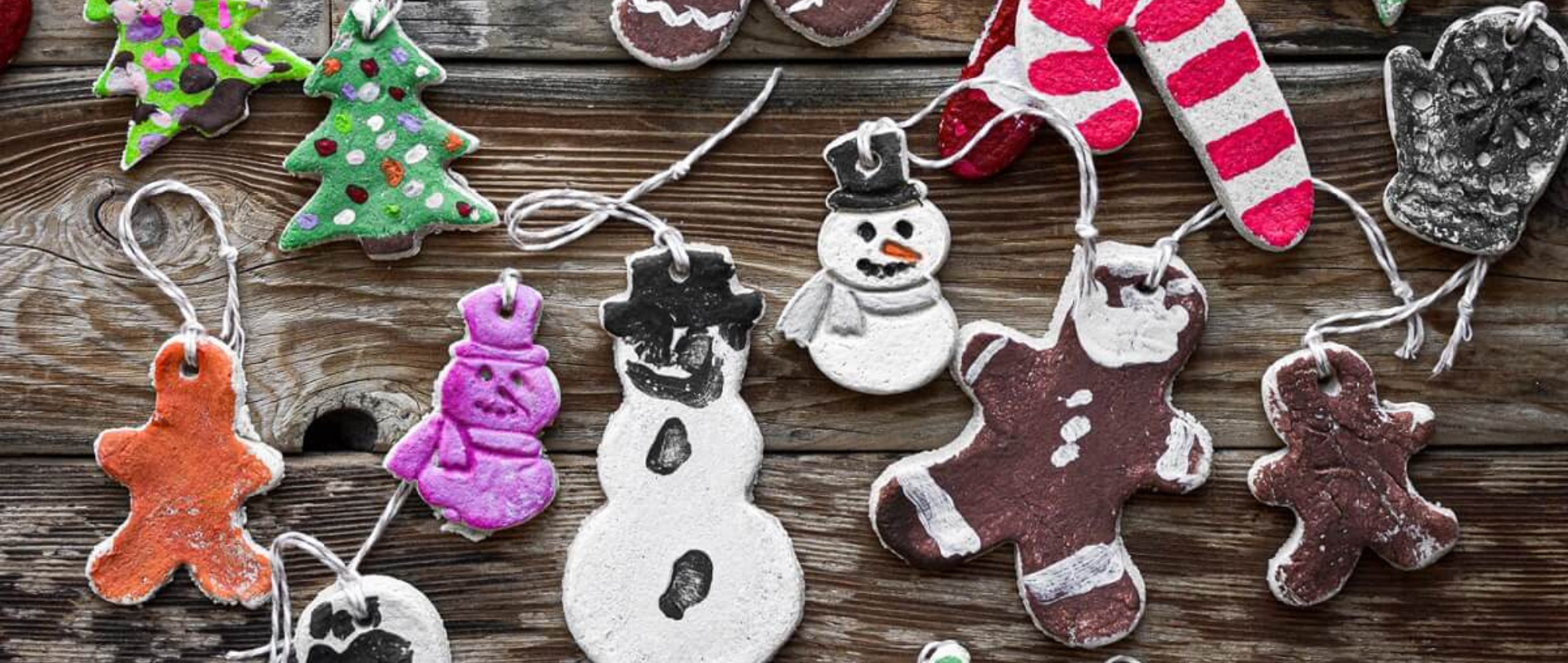 Salt dough decorations
