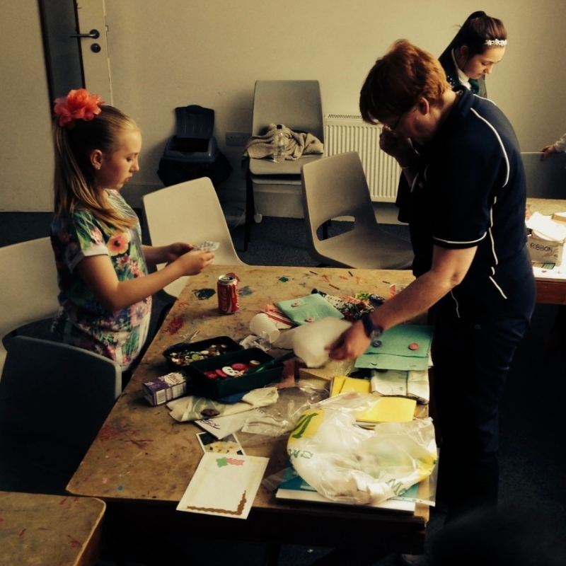 Mia, as a child at SPARKY Holiday Club