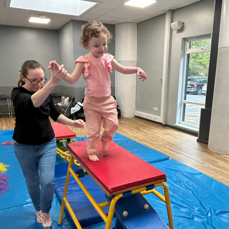 Freya at Baby Gym - Worsley