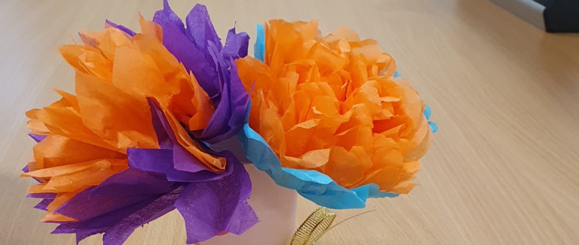 Paper flowers
