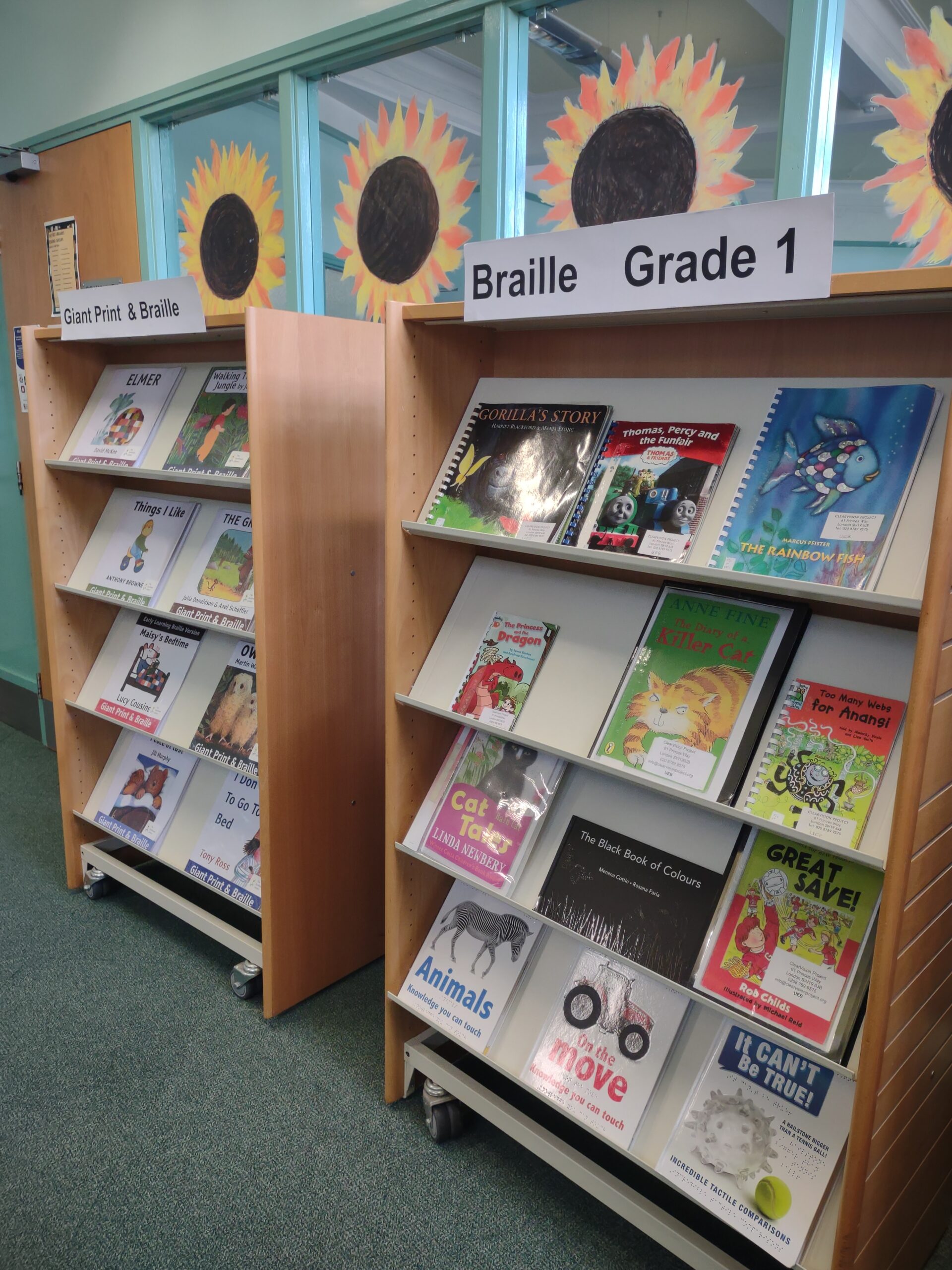 What will you find at the Sunflower Library?