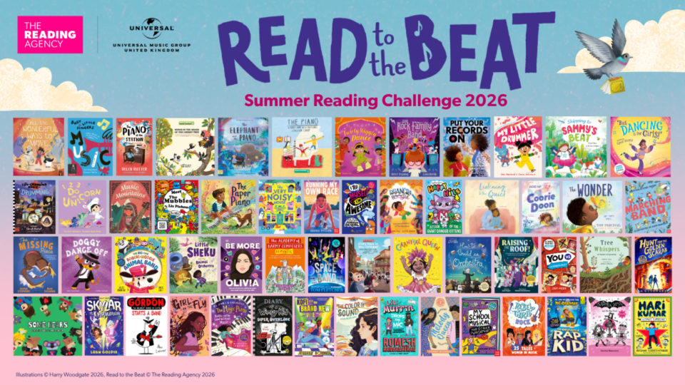 Lot's of children books available for the Summer Reading Challenge