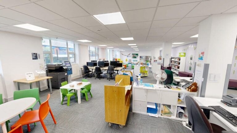 Swinton Library childrens library and adults library