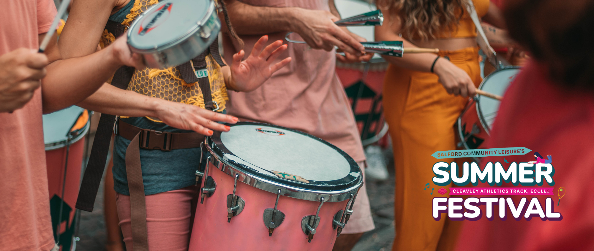 People playing the samba