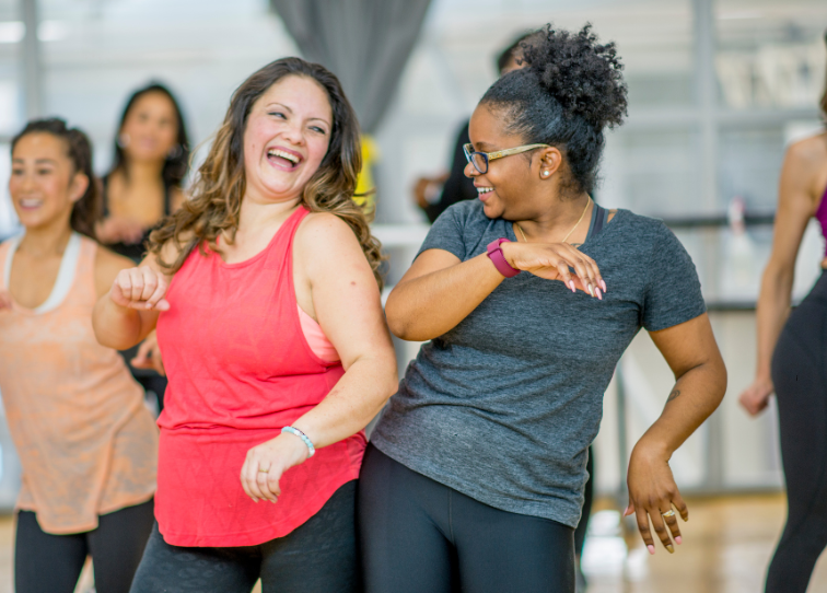 Women dancing