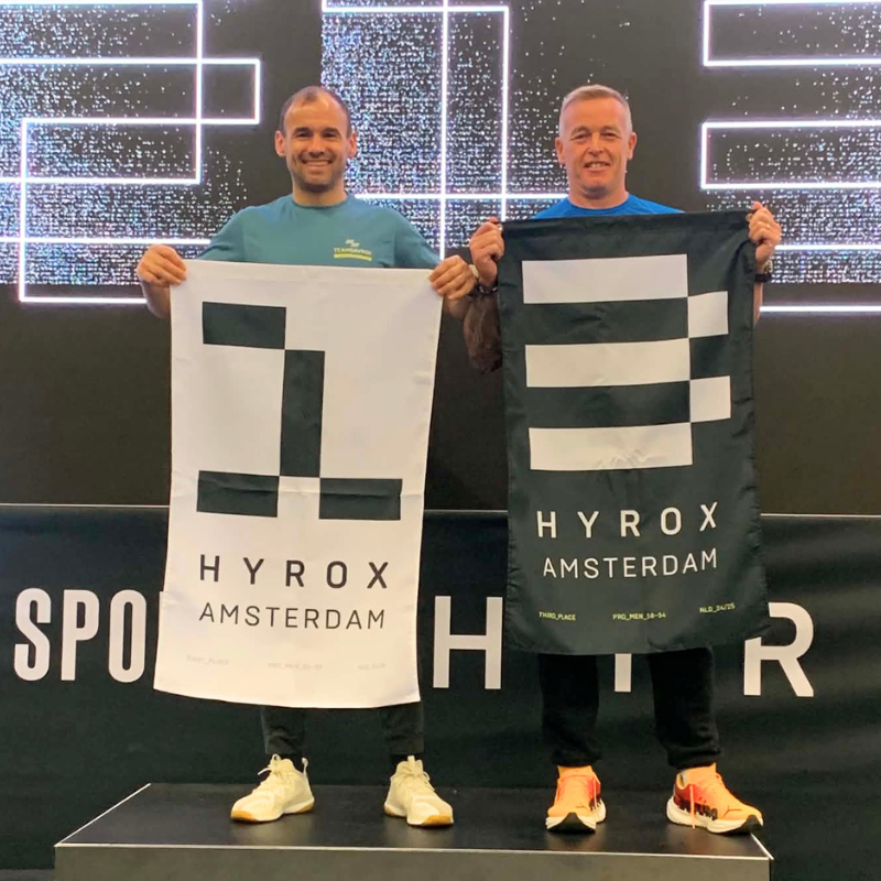 Jay and Dave at HYROX
