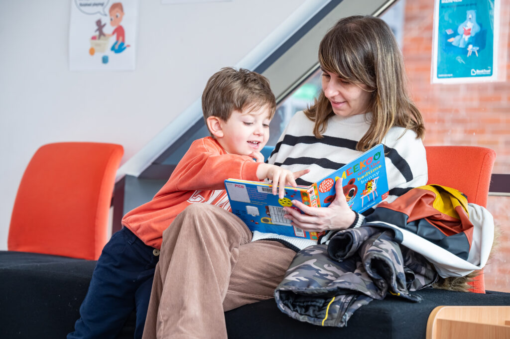 Library Stories: Emma & Alfie at Boothstown Library