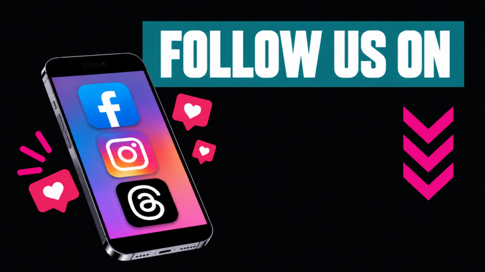 Follow us on socials