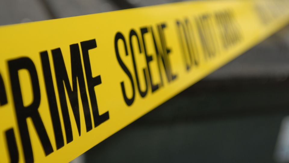 Yellow crime tape