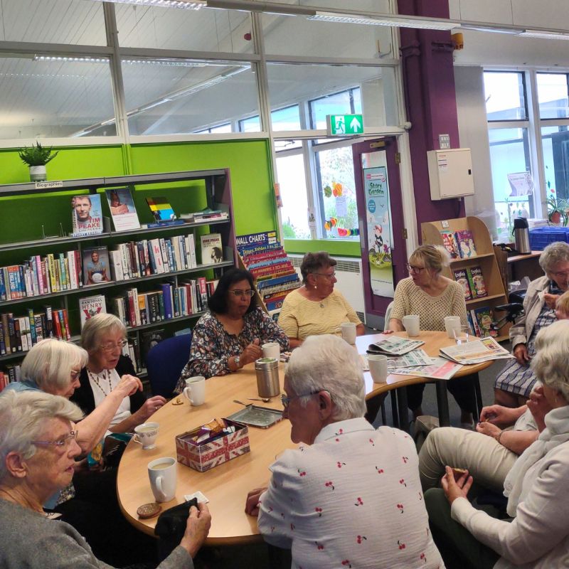 Irlam Library Coffee Morning: Coffee and Connection