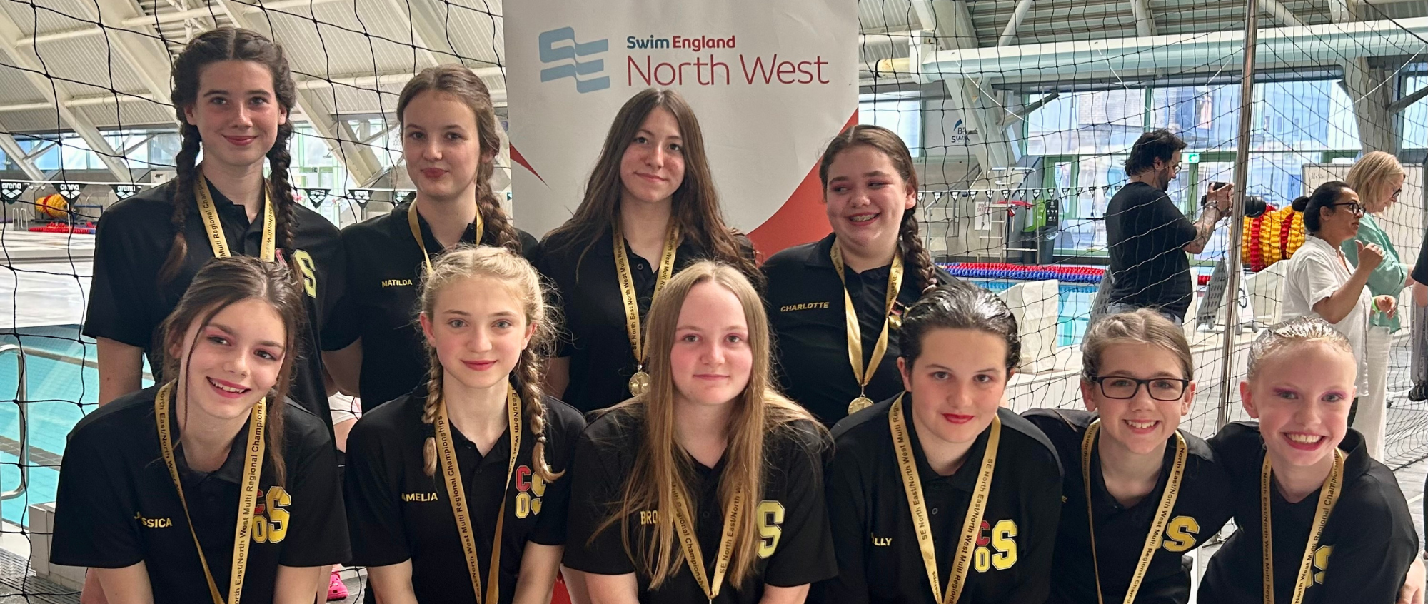 Salford Synchro swimmers