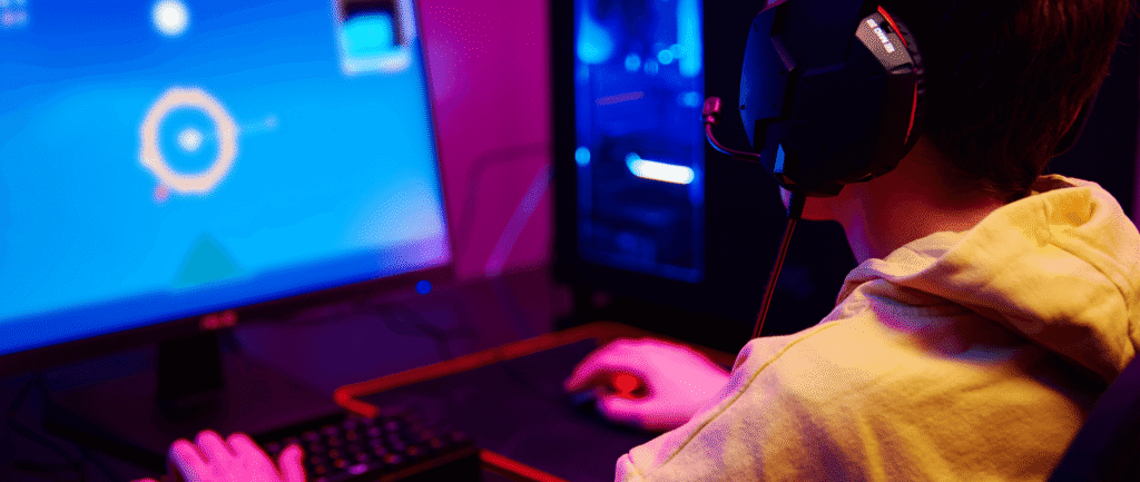Child on computer