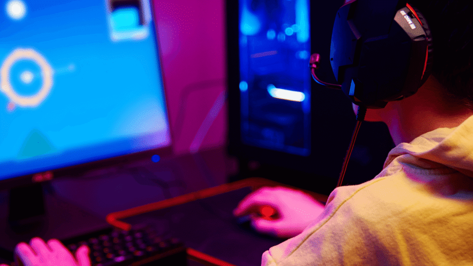 Child on computer