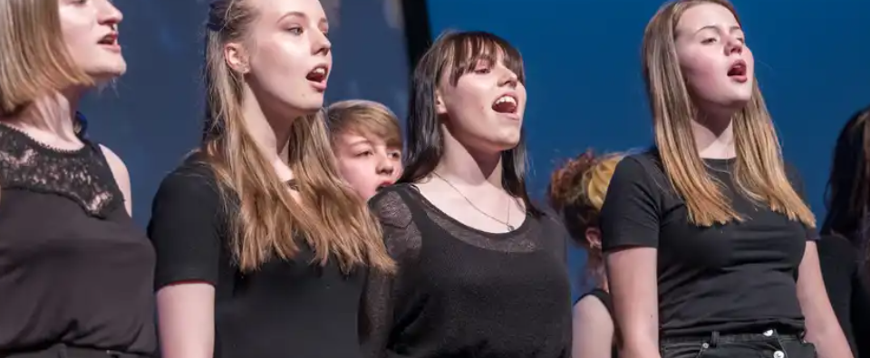 Group of people singing