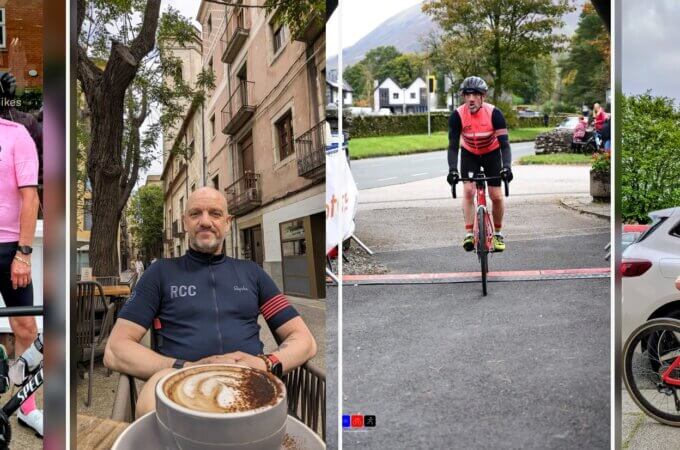 Images of Mark from is Cycling adventures