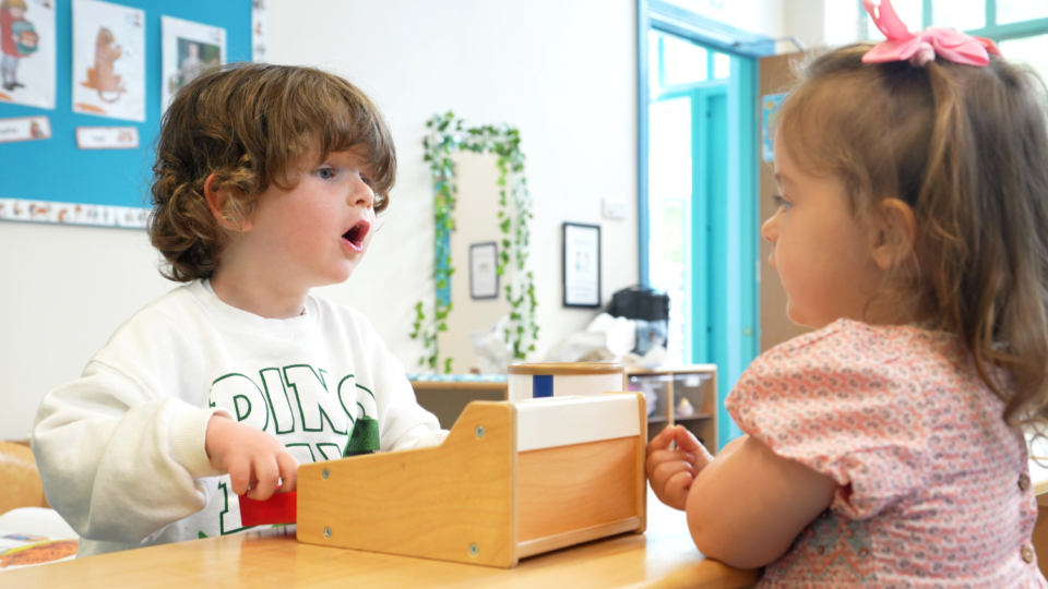 Children during Storynook session