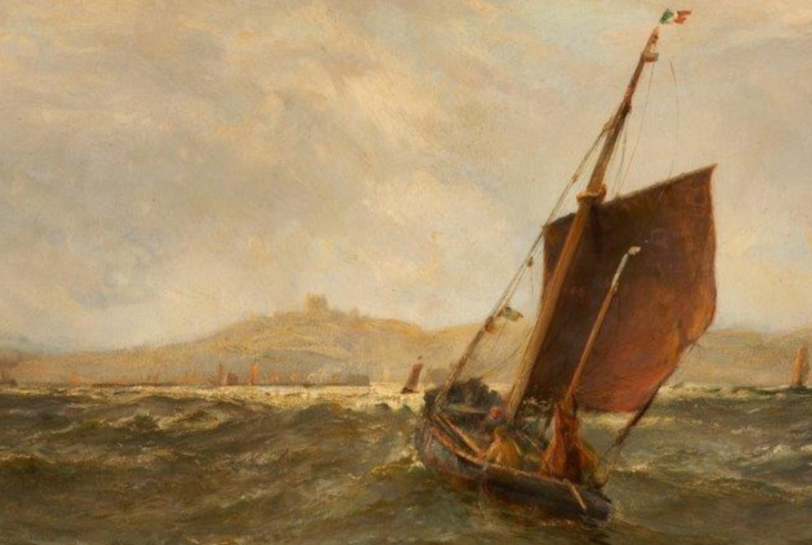 A Windy Day at the Seaside